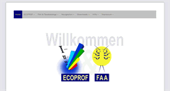 Desktop Screenshot of ecoprof.at